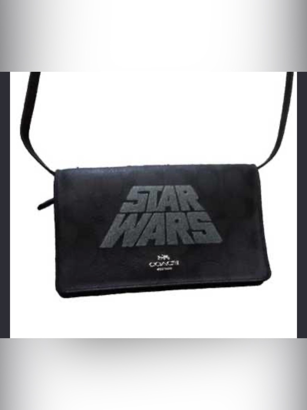 Coach Black Star Wars Leather Crossbody